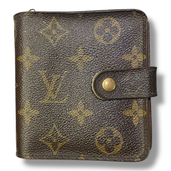 ✨ Vintage Louis Vuitton Monogram Wallet 🔒 Classic Brown Canvas – Made in Spain - Picture 1 of 11